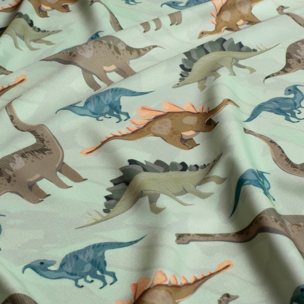 Swimwear Jersey - Badestoff - Sportstoff - Dinosaurier